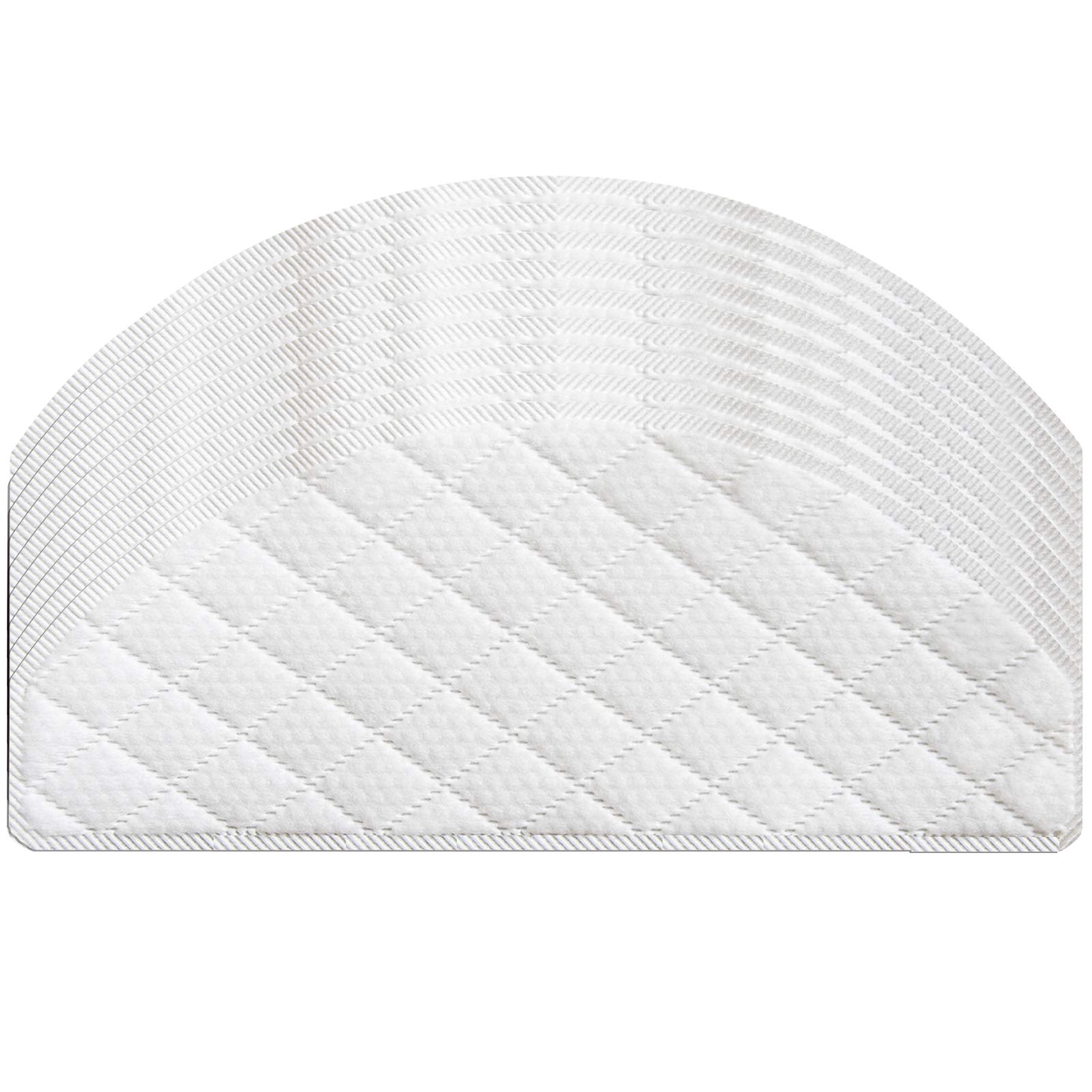 【新品未使用】マイクロファイバー　モッピング　パッド　DEEBOT 10セット Amazon.co.jp: 使い捨てモップパッド 100個パック Ecovacs